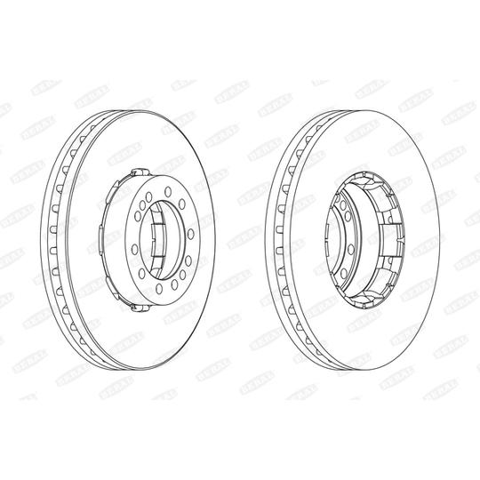 BCR185A - Brake Disc 