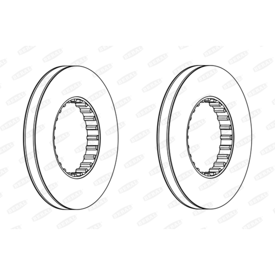 BCR249A - Brake Disc 