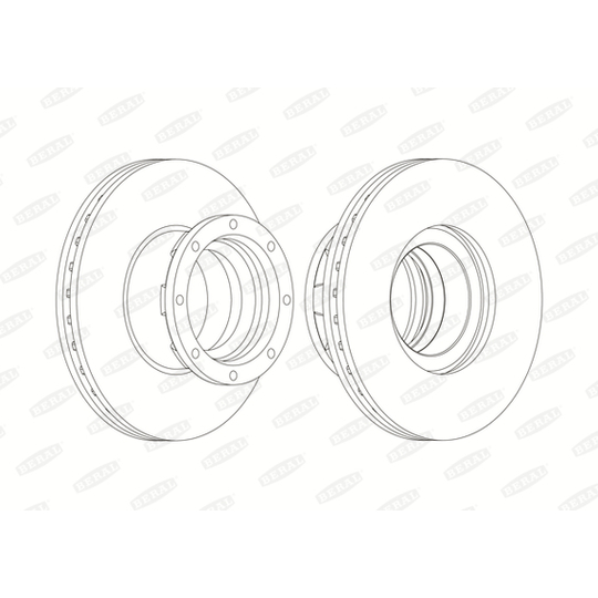 BCR216A - Brake Disc 