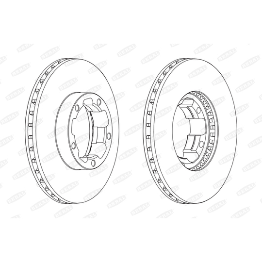 BCR261A - Brake Disc 