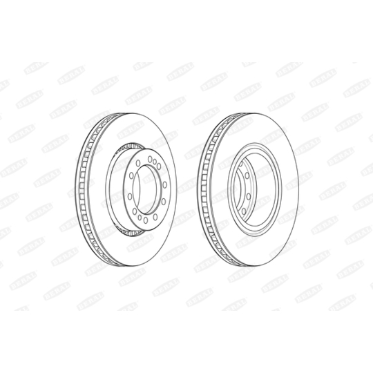 BCR374A - Brake Disc 