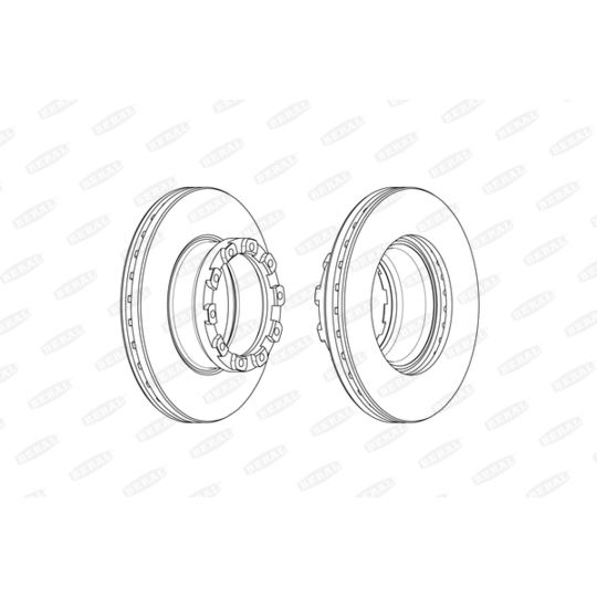 BCR358A - Brake Disc 