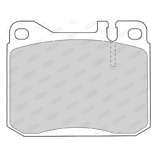 BCV29581T-15mm - Brake Pad Set, disc brake 