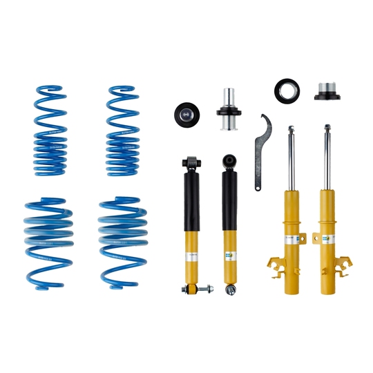 47-245525 - Suspension Kit, coil springs / shock absorbers 