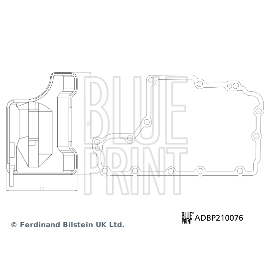 ADBP210076 - Hydraulic Filter Set, automatic transmission 