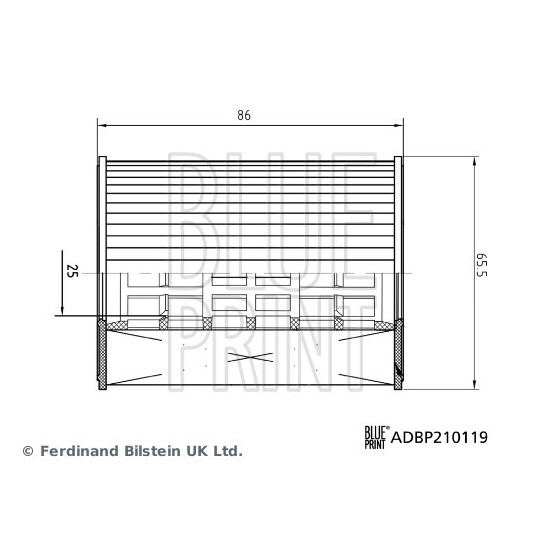 ADBP210119 - Oil filter 