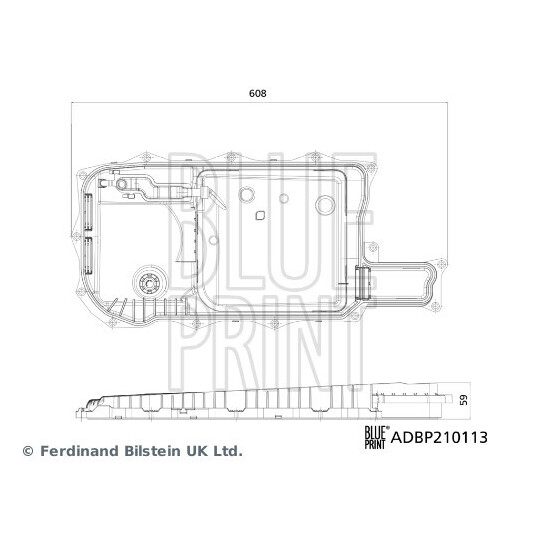 ADBP210113 - Hydraulikfilter, automatväxel 