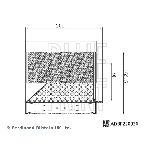 ADBP220036 - Air filter 