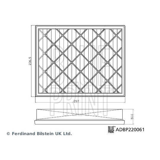 ADBP220061 - Air filter 