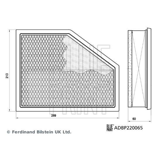 ADBP220065 - Air filter 