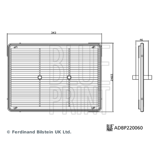 ADBP220060 - Air filter 