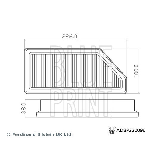 ADBP220096 - Air filter 