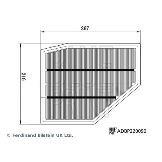 ADBP220090 - Air filter 