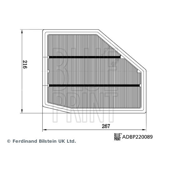 ADBP220089 - Air filter 