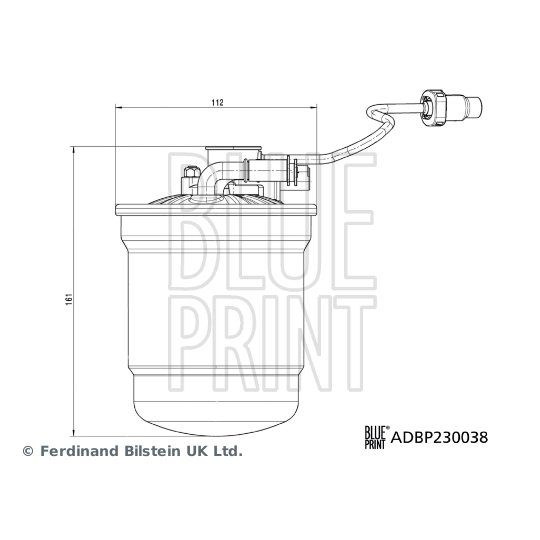 ADBP230038 - Bränslefilter 