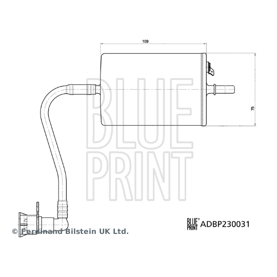 ADBP230031 - Polttoainesuodatin 