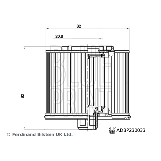 ADBP230033 - Polttoainesuodatin 