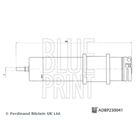 ADBP230041 - Polttoainesuodatin 