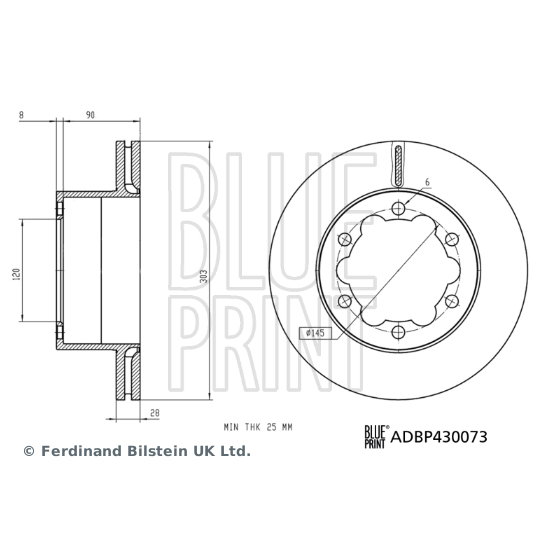 ADBP430073 - Brake Disc 