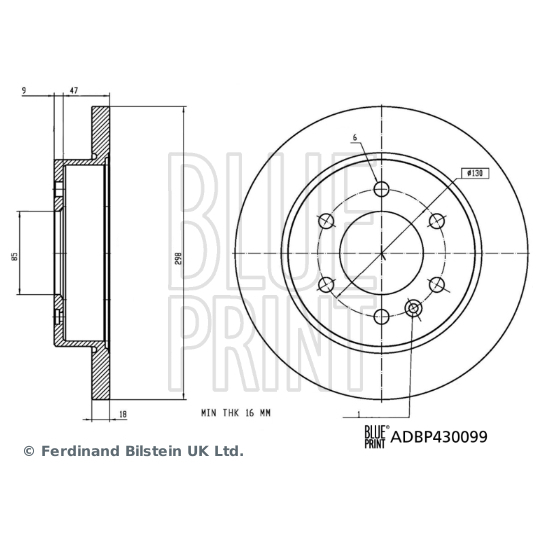 ADBP430099 - Brake Disc 