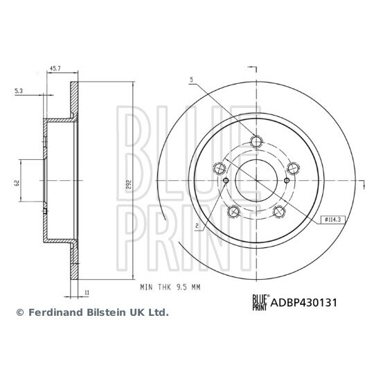 ADBP430131 - Jarrulevy 