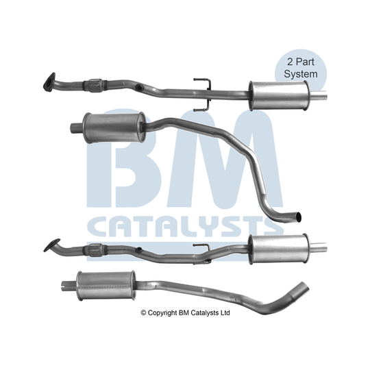 BM50969 - Exhaust pipe 