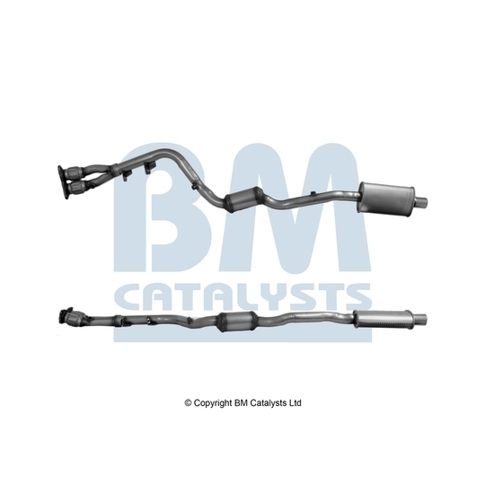 BM91874H - Catalytic Converter 