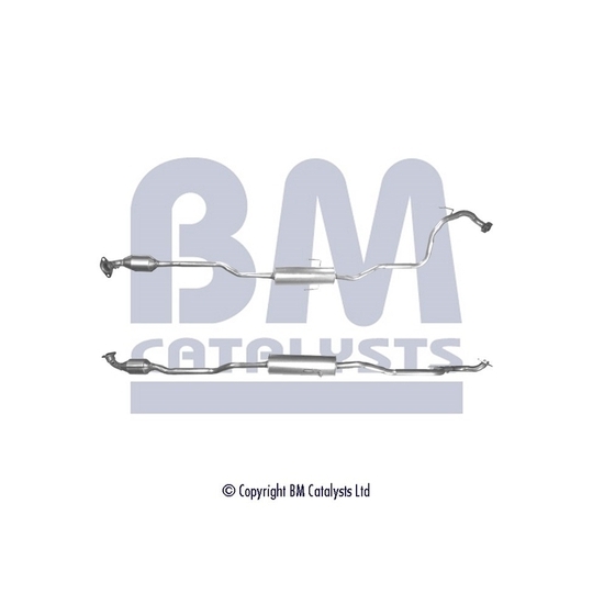 BM92279H - Catalytic Converter 