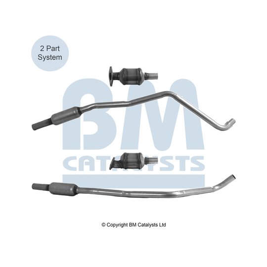 BM92780H - Catalytic Converter 