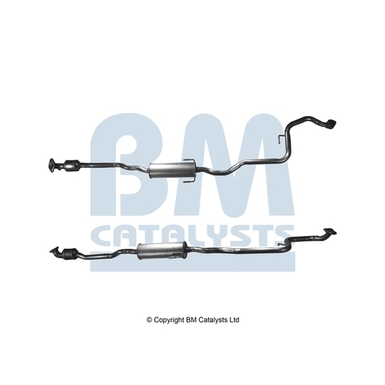 BM92592H - Catalytic Converter 