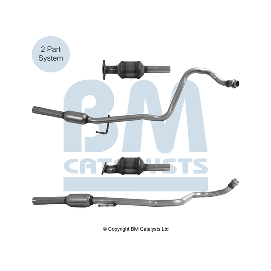 BM92783H - Catalytic Converter 