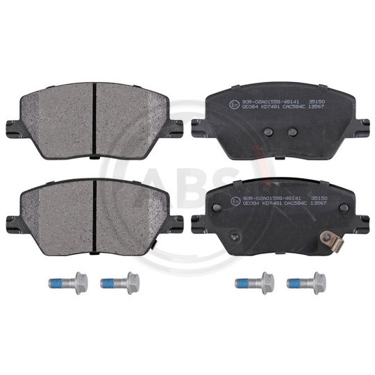 35150 - Brake Pad Set, disc brake 