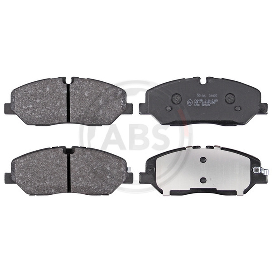 35166 - Brake Pad Set, disc brake 