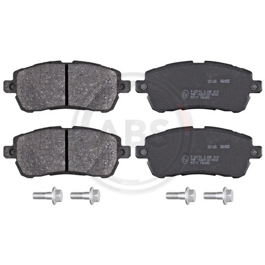 35165 - Brake Pad Set, disc brake 