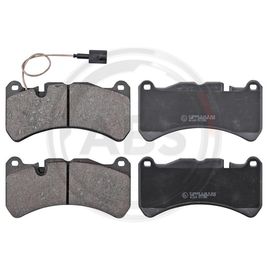 35173 - Brake Pad Set, disc brake 