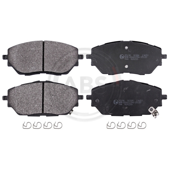 35190 - Brake Pad Set, disc brake 