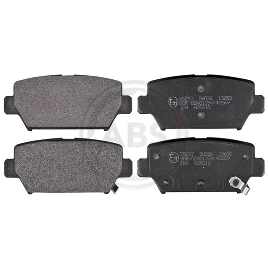 35217 - Brake Pad Set, disc brake 