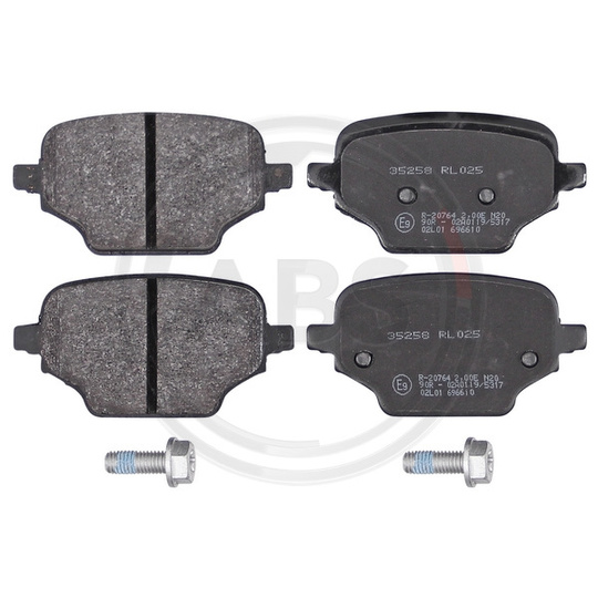 35258 - Brake Pad Set, disc brake 