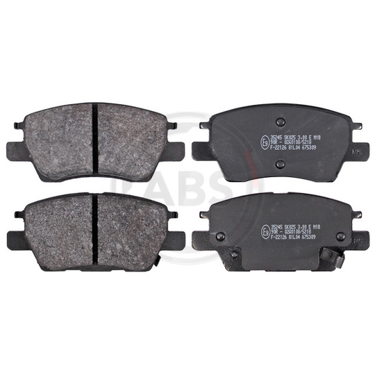 35245 - Brake Pad Set, disc brake 