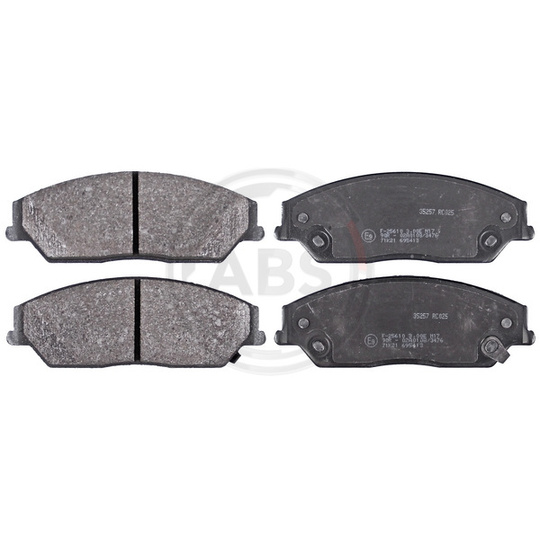 35257 - Brake Pad Set, disc brake 