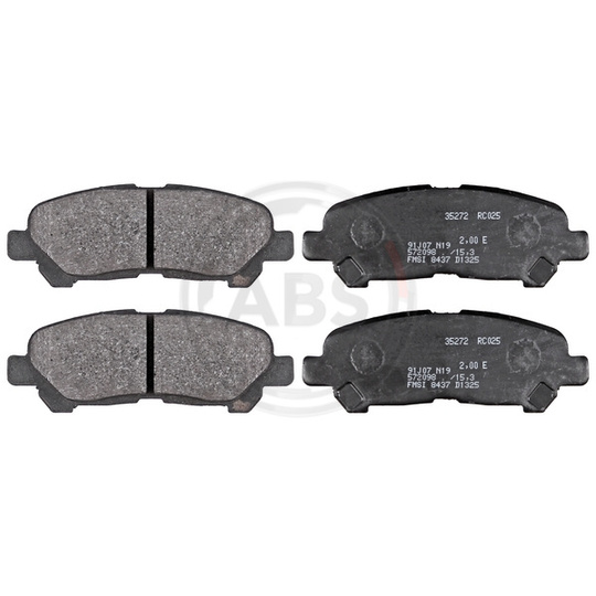 35272 - Brake Pad Set, disc brake 