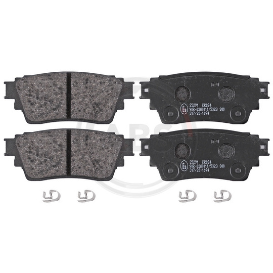 35291 - Brake Pad Set, disc brake 