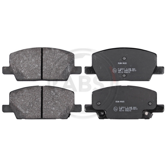 35288 - Brake Pad Set, disc brake 