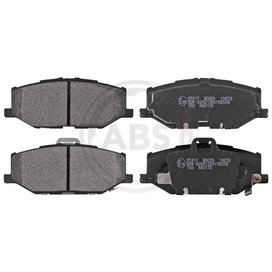 35317 - Brake Pad Set, disc brake 