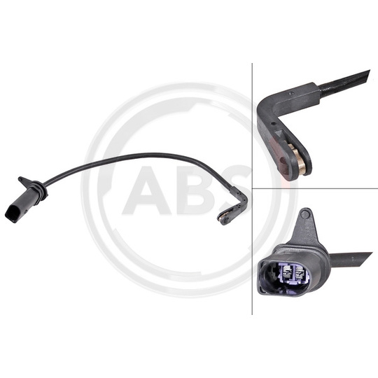 39951 - Warning Contact, brake pad wear 