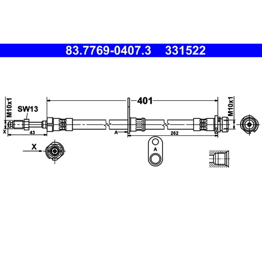 83.7769-0407.3 - Jarruletku 