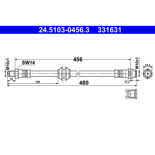 24.5103-0456.3 - Jarruletku 