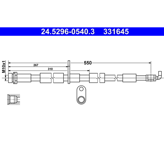 24.5296-0540.3 - Pidurivoolik 