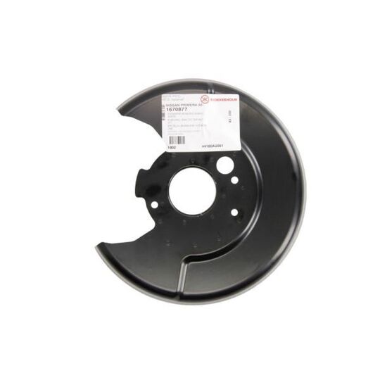 6508-03-1670877K - Splash Panel, brake disc 