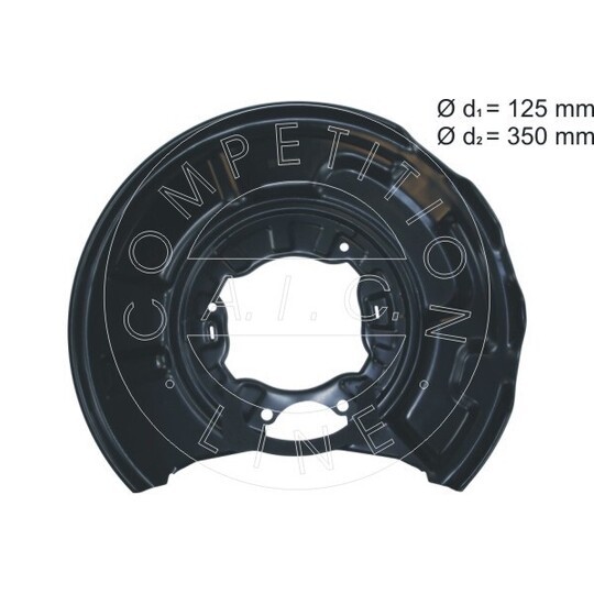 55100 - Splash Panel, brake disc 